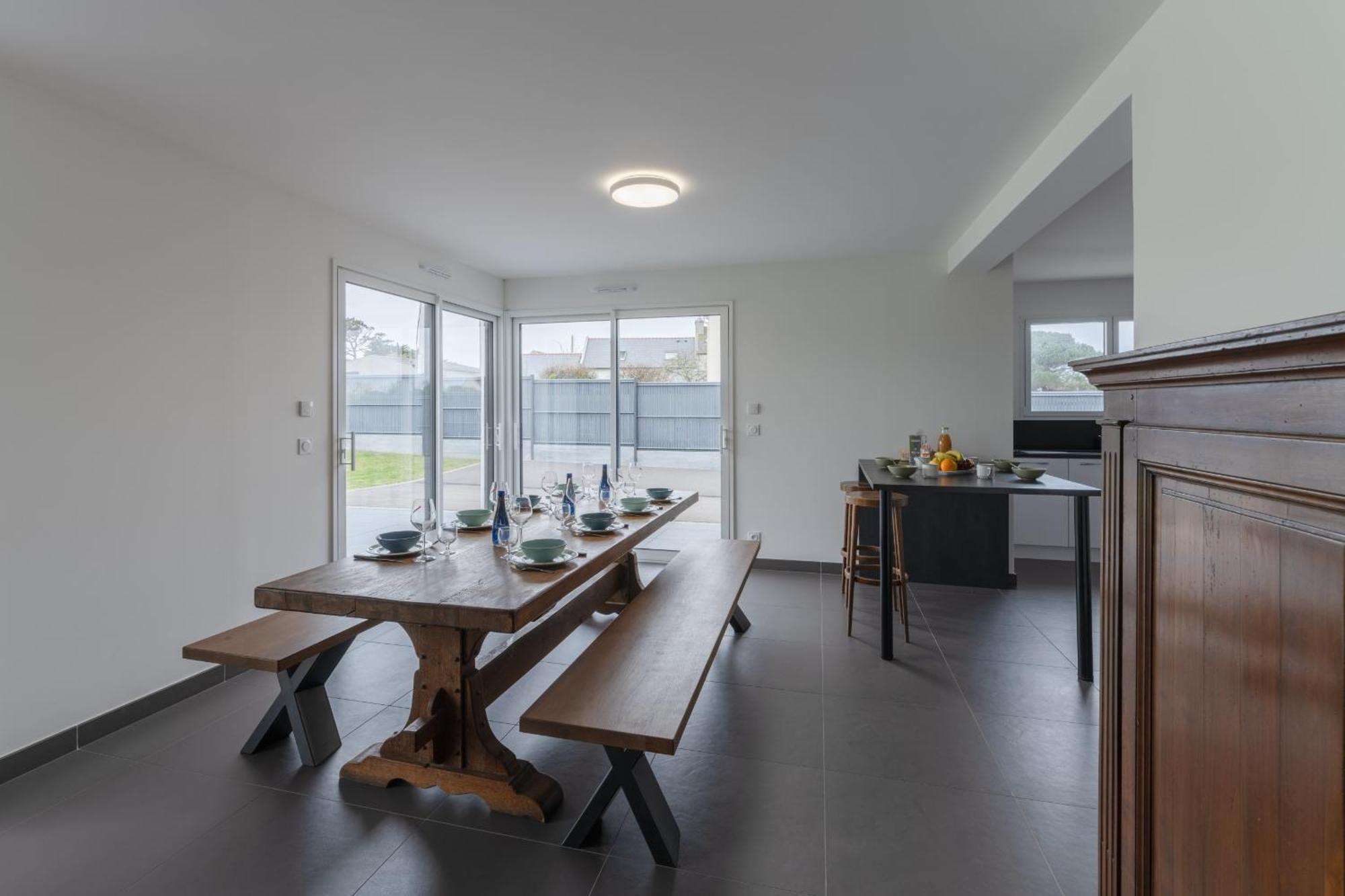 Ker Stivell - Superbe Maison Neuve A 2 Pas De La Mer Landunvez Bagian luar foto